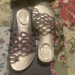 Vince Camuto Sandals. Like new. Super cute with sparkles.